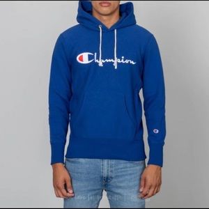 Champion Blue Hoodie